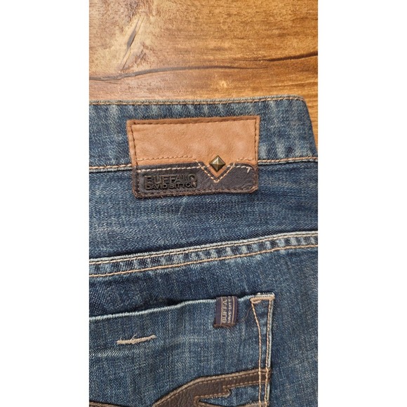 Buffalo David Bitton Jeans with Leather Accents - Picture 2 of 6